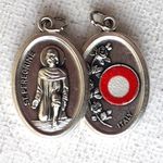 ST PEREGRINE    Medal with Relic    Pack of Two
