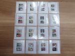 Vintage H.M. Queen Elizabeth II Silver Jubilee Commemorative Stamps 1952-1977