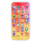 Children Y-Phone Educational Learning Kids Touch Baby iPhone TOY Light Style
