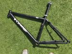 1998 Orange o2 aluminium", 26er mtb frame  rim brake only  retro vintage 