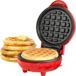 Giles & Posner Mini Waffle Maker 550W Non Stick Fast Heat Compact Waffle Machine