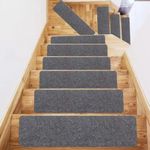 76X20cm Staircase Mat Self-adhesive Door Mat Stair Tread Carpet Mat  Home Decor