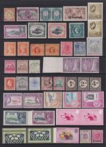 Br Commonwealth Mixed Stamps MM, Used. QV - QEII. MM, Used. Cat app £865