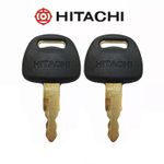 2pcs Fits Hitachi Excavator Plant Digger Key ZAXIS H800 4286465