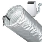 Portable AC Hose Insulation Sleeve Heat Resistant Exhaust Vent Cover 1PC