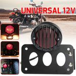 Motorcycle Side Number License Rear Tail For Chopper Mount Light Plate Bracket