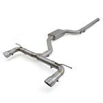 TWIN EXIT CATBACK EXHAUST SYSTEM FOR VW GOLF MK7 / MK7.5 GTI 2.0 TSI 2013-2020