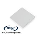 Internal PVC White Rock Wall Cladding - 8ft x 4ft x 1.5mm/2mm/2.5mm/3mm