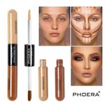 PHOERA Sculpt & Highlight Concealer Contour Foundation Dual Face Shadow Stick UK