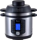 MasterPro Multi Cooker Pressure 6L 12-in-1 Electric 1500W Air Fryer Grill Bake