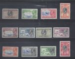 CAYMAN ISLANDS GV 1935 SET OF 12 MINT NEVER HINGED  SG96/107
