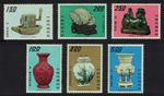 Taiwan Chinese Art Treasures 3rd series 6v 1970 MNH SG#732-737 MI#754=759