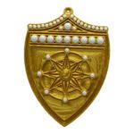 The Traitors Shield - Protection From Murder - 10cm x 7cm