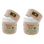 Bamboo Cotton 300 Buds Sturdy Wooden Natural Stem Eco Friendly P1