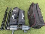Two Neewer N-300W Studio Lights Set for Photography with Tripods