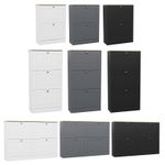 Vida Designs 2 3 4 Drawer Shoe Cabinet Shelf Hallway Storage Unit Living Space