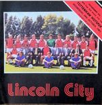 Lincoln City V Tottenham Hotspur - 1983/84 Milk Cup 2R 2L - 26th October 1983