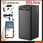 90L CR90X 12V 24V RV Campervan Compressor Fridge Freezer App Control Motorhome
