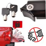 Tailgate Anti-Theft Lock Compatible for Toyota Tacoma 2016-2023 Truck Bed Tailg