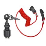 5005801 Ignition Switch With Safety Lanyard Keys Replacement for OMC Boat