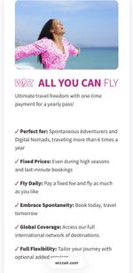 Wizz Air All You Can Fly Membership Rare Packages Still Available to Purchase 1