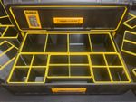 Dewalt ToughSystem 2.0 Compatible 2 Drawer Organiser Bins – PETG Black & Yellow