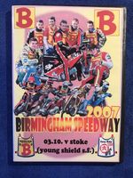 BIRMINGHAM SPEEDWAY v STOKE - YOUNG SHIELD SF - 03/10/2007 - SPEEDWAY DVD-R *