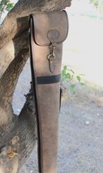 Gun Slip Leather Shotgun Slip Hunting Gun Case Shooting Padded Carry Case