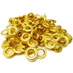 Solid Brass Eyelets & Washers Bulk Pk (144 of each part) CS Osborne