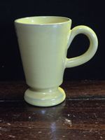 1 Vintage Nittsjo Swede Yellow Terracotta Espresso Shot Cup 65AT