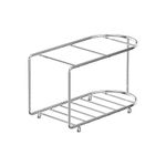 Cold-Water Jug Stand with Cup Shelf Metal for Kitchen, Tea Station
