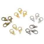 Lobster Clasp Keyring For Jewellery Making Trigger Clip Key Chain Ring Hooks