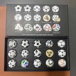 Historical FIFA World Cup Soccer Mini Ball Set 1970-2026 Collection Gift UK