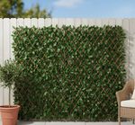 1x2M Artificial Maple Leaf Garden Fence Privacy Screening Expandable Trellis