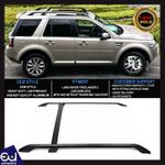 FOR LAND ROVER FREELANDER 2 L359 ROOF RAILS CROSS BAR RACK BLACK OEM STYLE 06-14