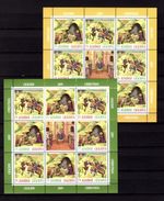 Romania, 2019, Christmas, mini sheet. 7623/7624 A I + A II, mint condition See Scans
