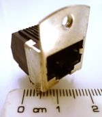 CAT 5 PCB/Panel Mount RJ45 Jack Socket 8P8C OM0457A