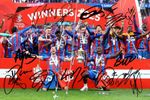 CRYSTAL PALACE 2025 FA CUP WINNING SQUAD AUTOGRAPH SIGNED PHOTO POSTER PRINT