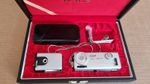 Minolta 16 MG Subminiature Film Camera Gift Set Boxed Vintage. Rare.