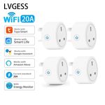 Wireless Smart Plug WiFi Sockets Power Socket for Google Home & Alexa