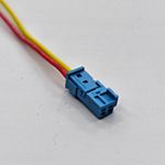 2 Pin Connector For BMW LED Number Plate Light Wiring Plug 6925630 15cm