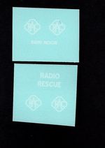 CORGI 416/416s RAC RADIO RESCUE LAND ROVER TRANSFERS/DECALS