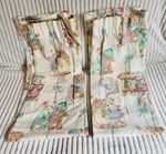 Ashtons Zorbit Vintage Nursery Curtains Teddy Bear D