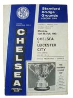 1965 League Cup Final Chelsea v Leicester City 1st Leg -15th March