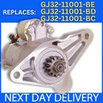fits RANGE ROVER EVOQUE L538 2.0 DIESEL [GJ32-11001-BE BD BC] NEW STARTER MOTOR