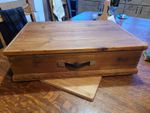 Vintage Pine Storage Box