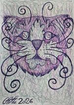 cat prints 🐱 Hand-Drawn  