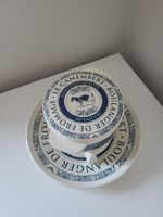 Gourmet Ceramic Camembert Cheese Baker With Matching Plate