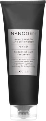 Nanogen 5-in-1 Men's 240ml Shampoo and Conditioner