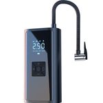150PSI Electric Tire Pump with LED Light Portable Car Inflator Pump LCD Display 